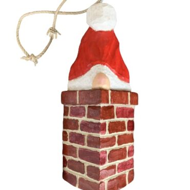 Picture of Chimney Santa Ornament