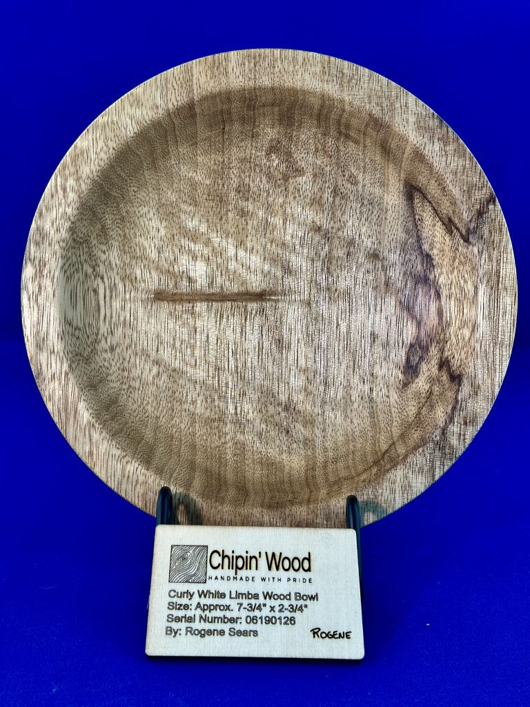 White Limba Wood Bowl